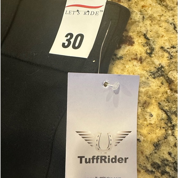 Jpc equestrian low rise wide waist band Breeches in Black - Picture 3 of 6